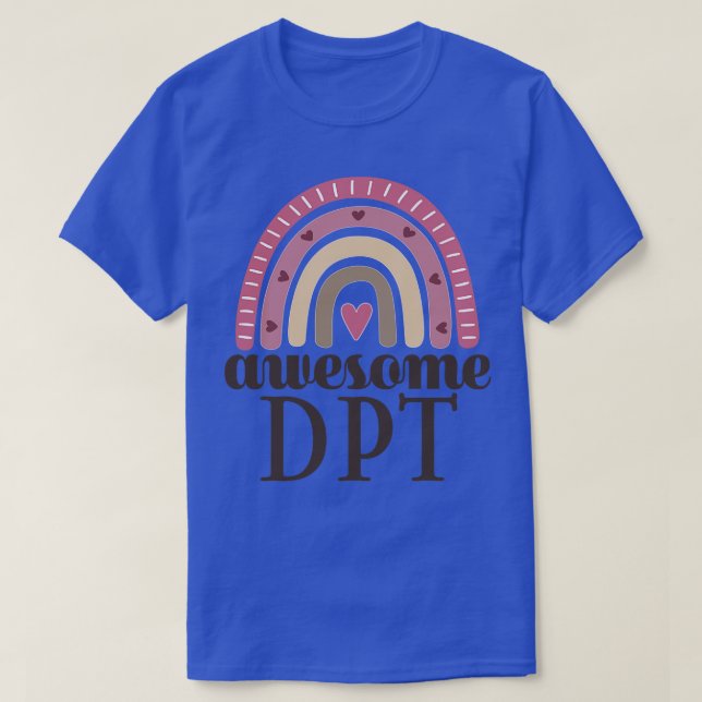 Fysisk terapeut Fantastisk DPT T Shirt (Design framsida)