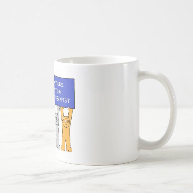 Fysisk terapeutisk Grattis i Student Kaffemugg (Höger)