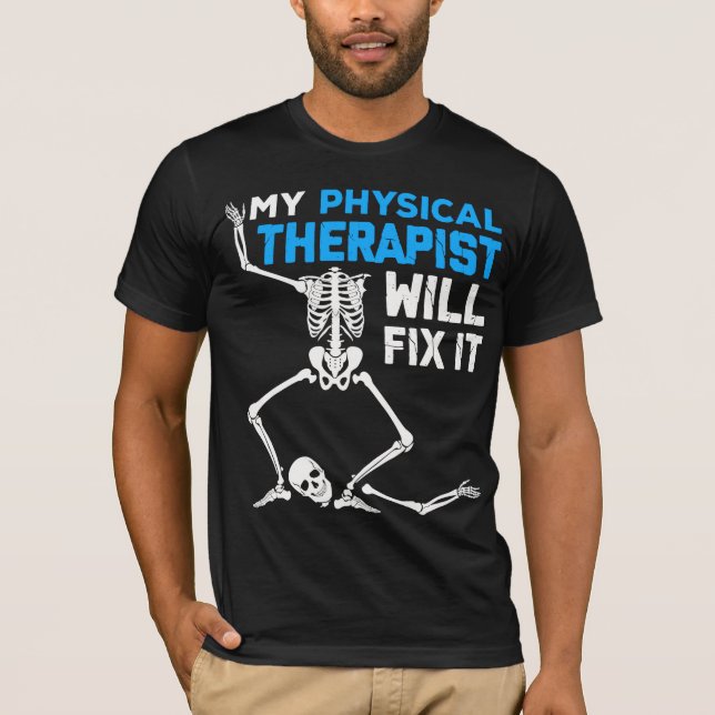 Fysisk terapeutisk terapi för att korrigera det fö t shirt (Framsida)