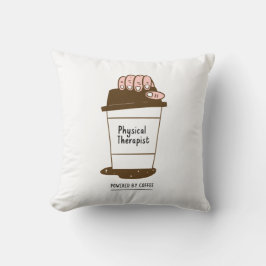 Fysisk terapi med kaffekraft kudde