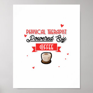 Fysisk terapi med kaffekraft poster