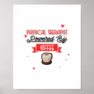 Fysisk terapi med kaffekraft poster