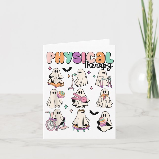 Fysisk terapi PT Fysisk terapi Halloween C Kort (Framsida)