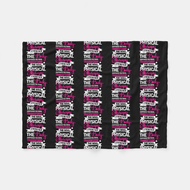 Fysisk terapi Stärka strömförsörjningen Fleecefilt (Framsidan (Horisontell))