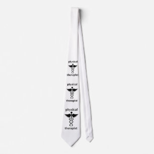 Fysisk terapi T- Shirts och Gifts Neck Tie Slips