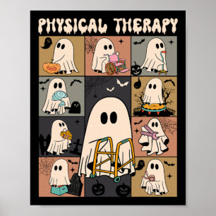 Fysisk terapi vid akut Ghost- behandling tä Poster
