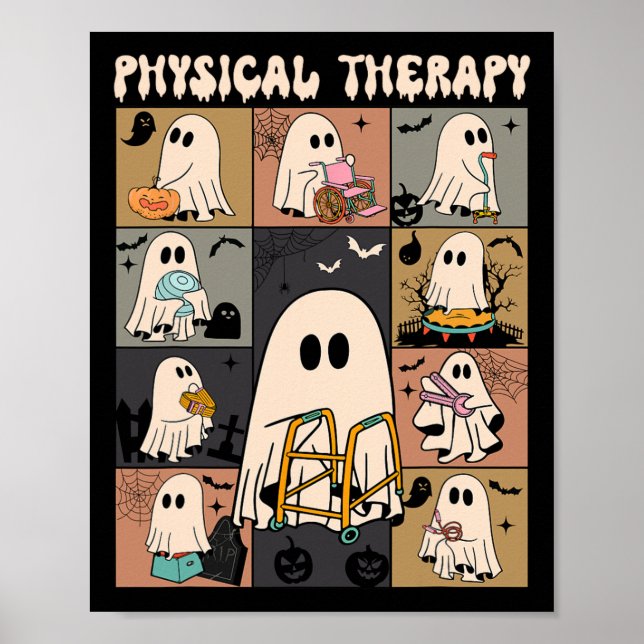 Fysisk terapi vid akut Ghost- behandling tä Poster (Framsidan)