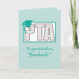 Fysisk terapiassistent Studenten Gratulerar Kort