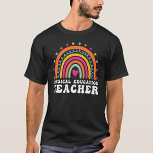 Fysisk utbildning PE-lärare Phys Ed Leopard Boho T Shirt