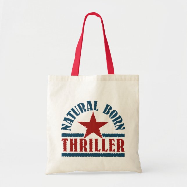 Fysiska börsen "Born Thriller" - välj stil Tygkasse (Framsidan)