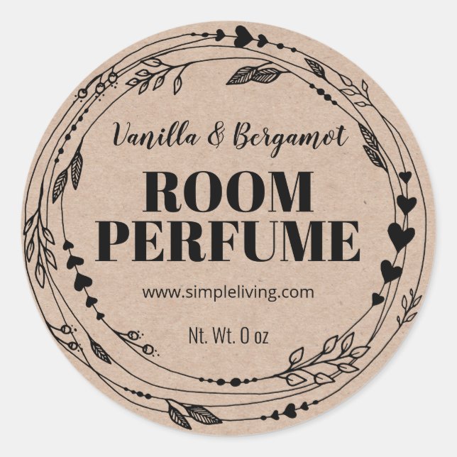 Fysiska etiketter för rumsremsor i Luft (Framsida)