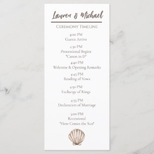 Fysiskt Elegant: Beach Seashell Flat Programme Program