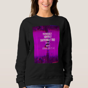 Fysiskt föråldrad aporwave Aestetic Indie Japanska T Shirt