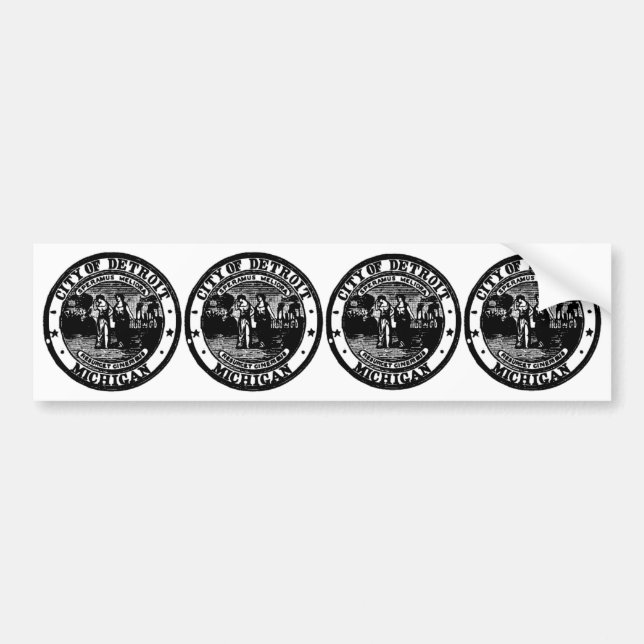 FYUR Detroit Seal Bildekal (Framsidan)