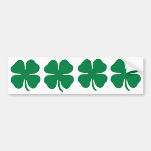FYUR Irish Shamrock Bildekal