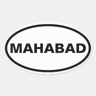 FYUR Mahabad Ovalt Klistermärke