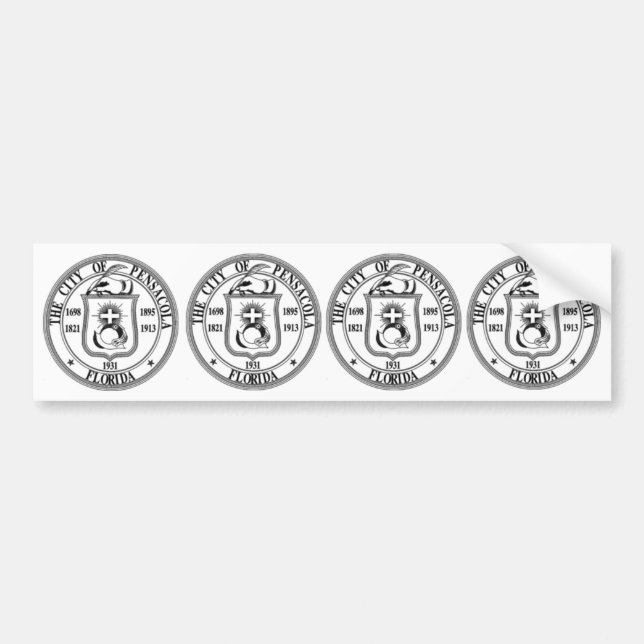 FYUR Pensacola-försegling Bildekal (Framsidan)