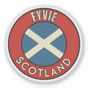 Fyvie, Skottland Klistermärken