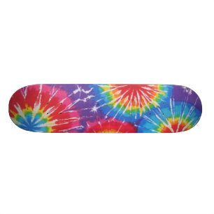 g0745fji-TieDye Mini Skateboard Bräda 18,5 Cm