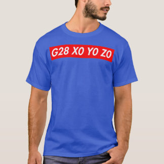 G28 X0 Y0 Z0 CNC-maskinoperatör T Shirt