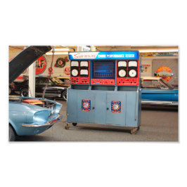 G2 '1015 Tune-up Tester' i Shop Photo Print Fototryck