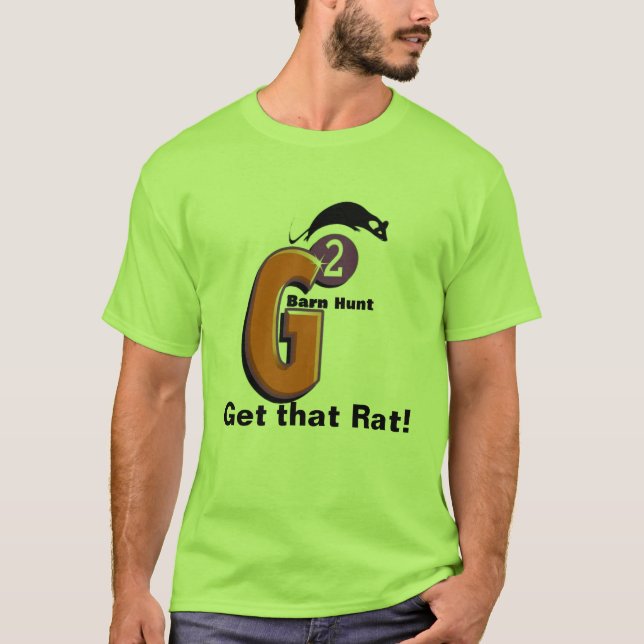 G2 Barn Hunt Logotyp T-Shirt (Framsida)