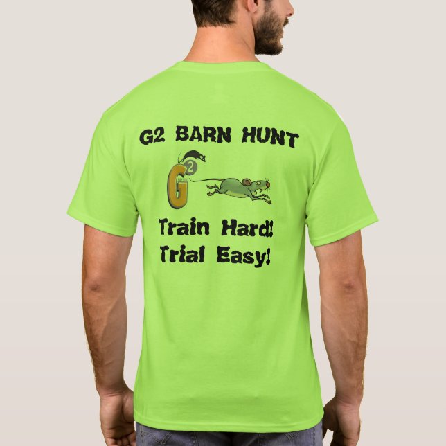 G2 BARN HUNT T-shirts (Baksida)