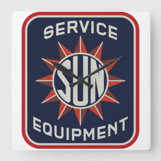 G2 Logotyp Clock för första Generation Sol Fyrkantig Klocka