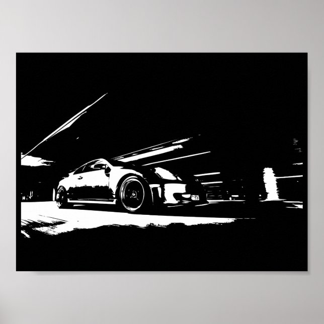 G35 Rolling Shot (ANPASSNINGSBAR) Poster (Framsidan)