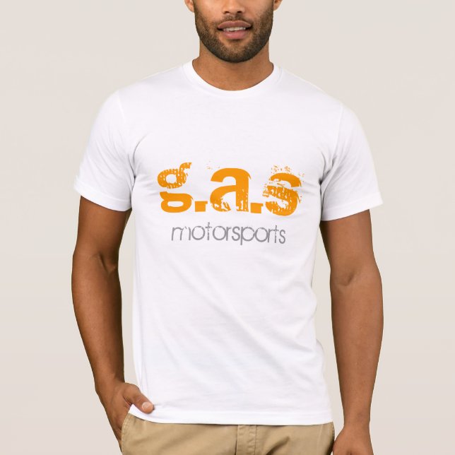 g.a.s motorsports t shirt (Framsida)