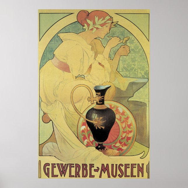 G Abegg Gewerbe Museen Poster (Framsidan)