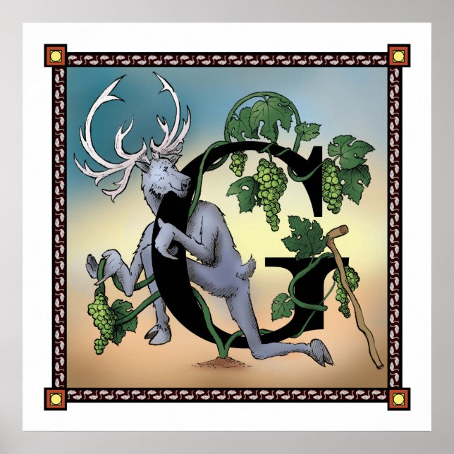 G är för Gallant Poster (Framsidan)