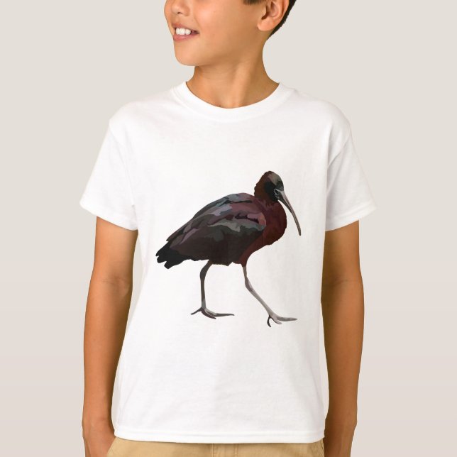 G är för Glossy Ibis T Shirt (Framsida)
