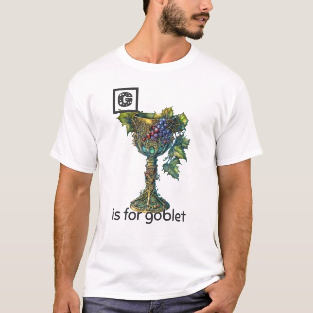 G är för Goblet T-Shirt (Framsida)