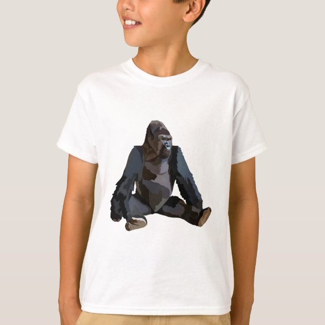 G är för Gorilla T Shirt (Framsida)