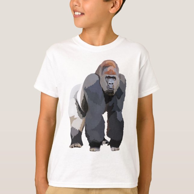 G är för Gorilla T Shirt (Framsida)