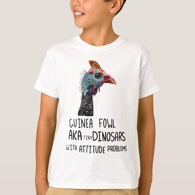 G är för Guinea Fowl T Shirt (Framsida)