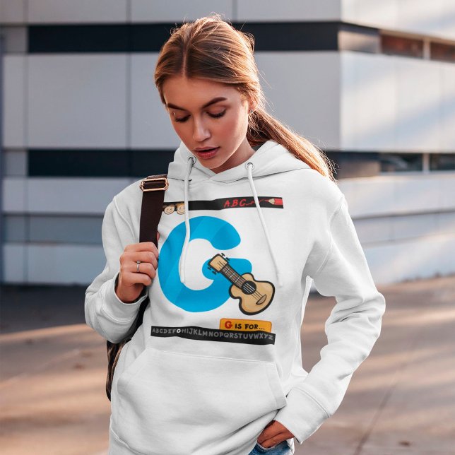 G är för Guitar T Shirt (Skapare uppladdad)