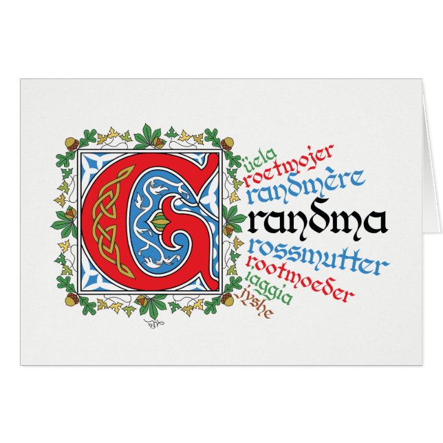 G är för mormaport OBS kort (Framsidan Horizontal)