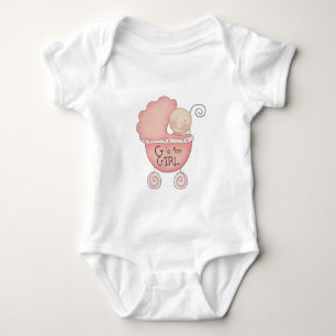 G Är För Tjej Barnvagn T Shirt