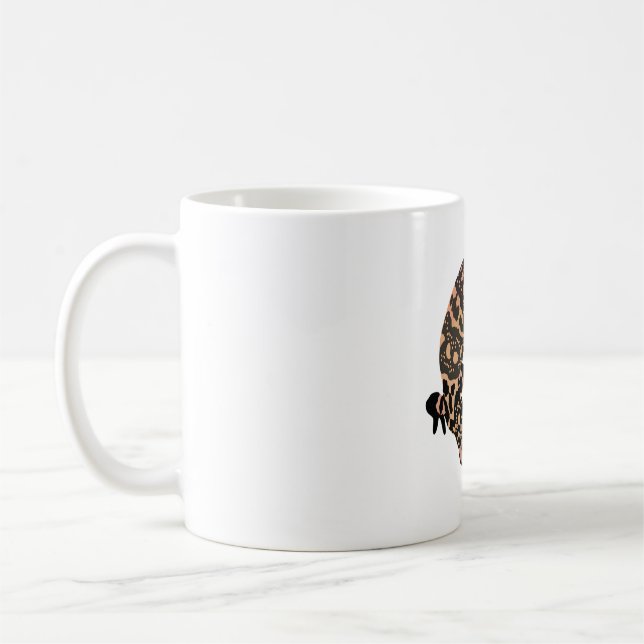G är Gila Monster Kaffemugg (Vänster)