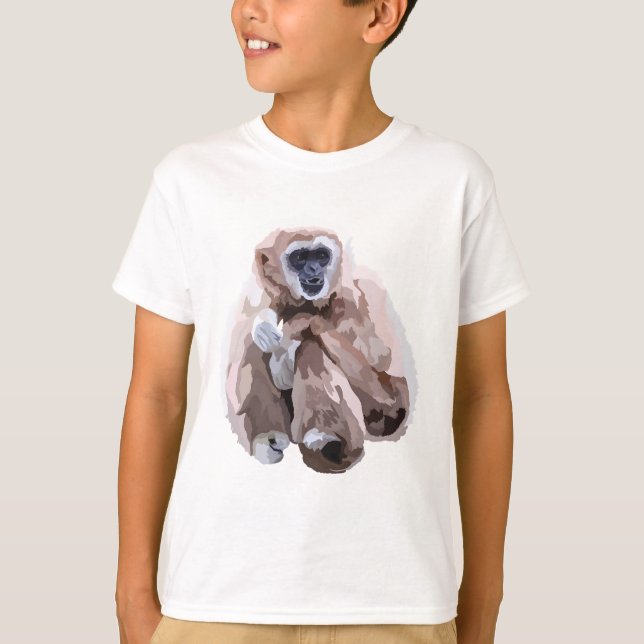 G är till Gibbon T Shirt (Framsida)