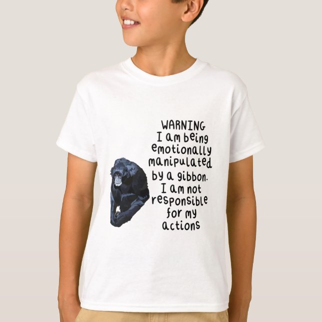 G är till Gibbon T Shirt (Framsida)