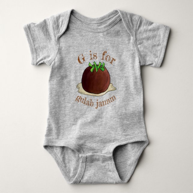 G är till Gulab Jamun Mithai Pakistani Indian Swee T Shirt (Framsida)
