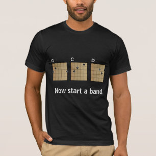 G C D… startar nu ett musikband Tröja