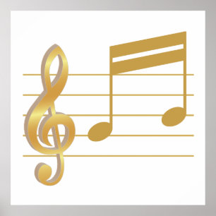 G-Clef Poster