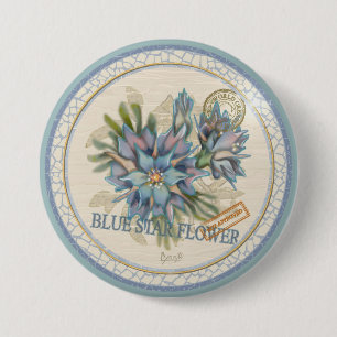 G Creation Office Blue-blomma Knapp