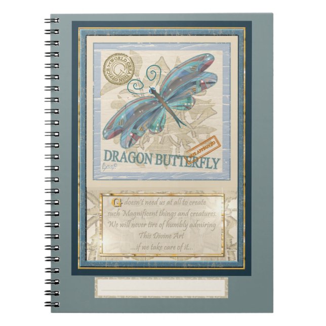 G Creation Office Dronfly Anteckningsbok (Framsidan)