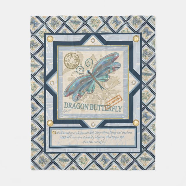 G Creation Office Dronfly Fleecefilt (Framsidan)