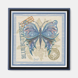 G Creation Office-fjäril Magnet